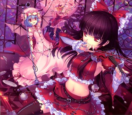 Touhou Project 08: Imperishable Night - Best Art of Touhou. Часть I